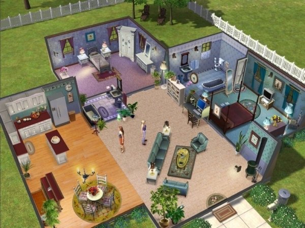 ‘The Sims’ was released and had everyone creating fake families.