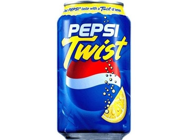 Pepsi Twist was released.