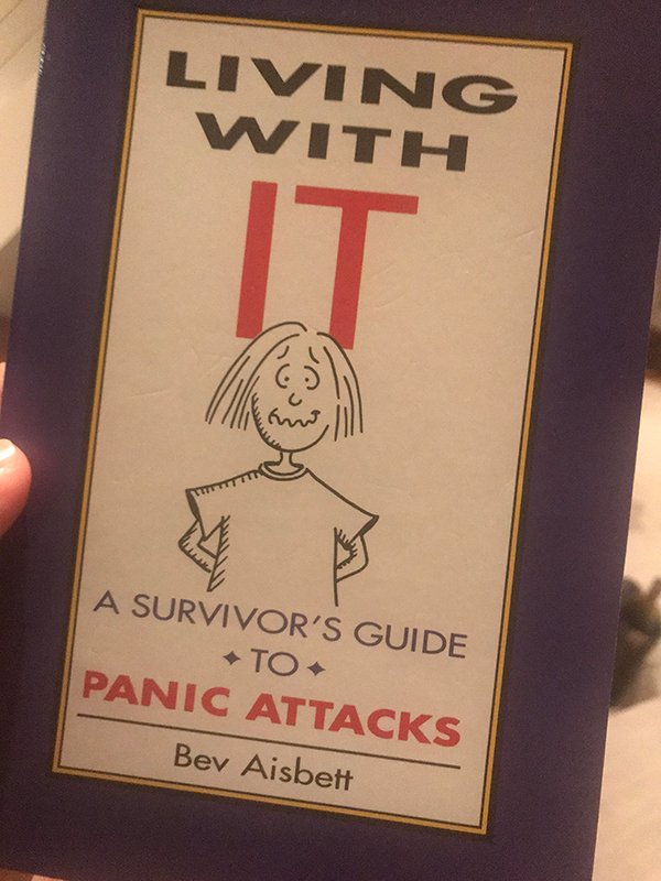 “Recently had to take some time off work for anxiety / stress leave, am back now, but today my 72yr old neighbour dropped this off while I was at work. He had a nervous break down 15 yrs ago. No shame.”