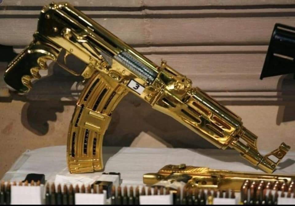 gold guns