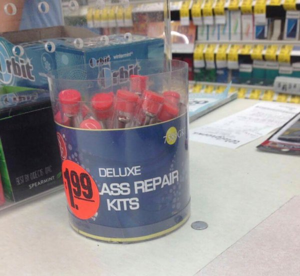soft drink - 0 Deluxe Spearmint Ass Repair Kits