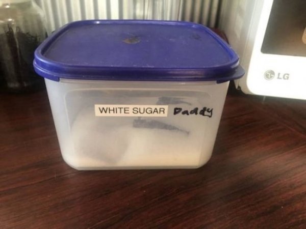 plastic - Lg White Sugar Daddy