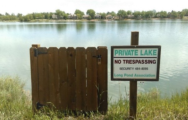 Private Lake No Trespassing Security 4848095 Long Pond Association