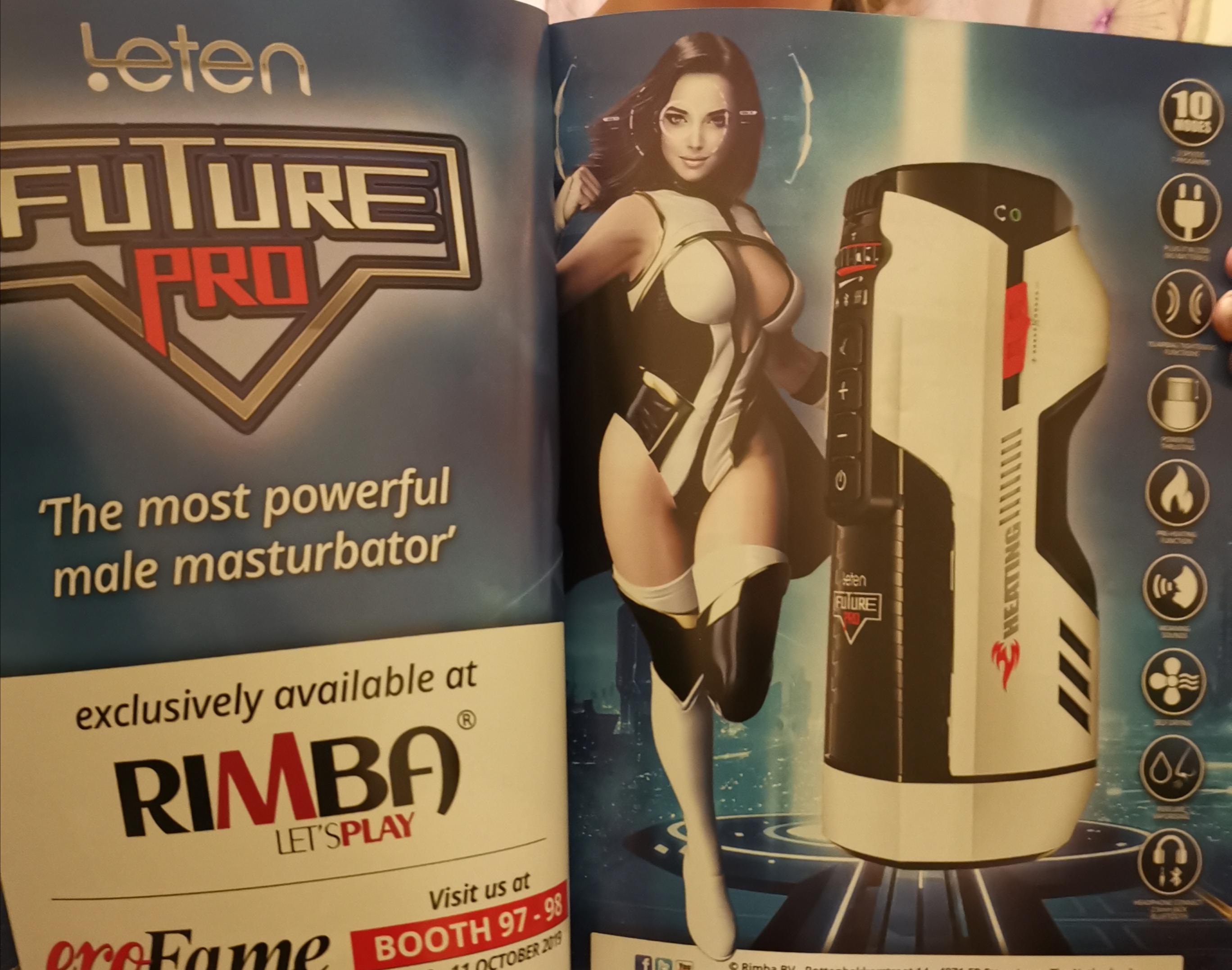 action figure - beten Future Co The most powerful male masturbator Shertingilla exclusively available at Rimba Let'Splay Visit us at Oro Fame Booth
