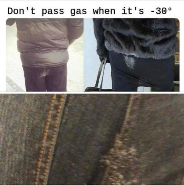 frozen farts in chicago - Don't pass gas when it's 30