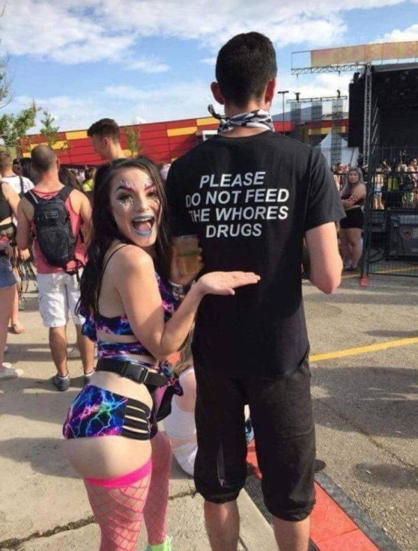 funny adult memes - Please Do Not Feed "The Whores Drugs