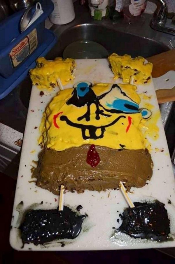 spongebob cakes