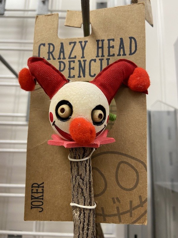 stuffed toy - Crazy Head Joker