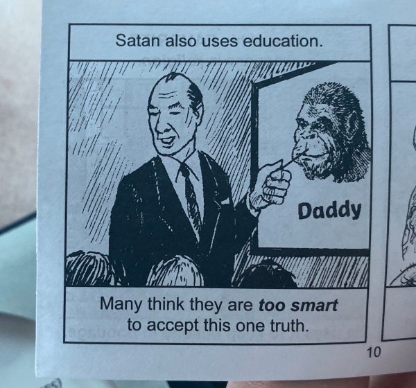 satan also uses education - Satan also uses education. Daddy Many think they are too smart to accept this one truth. 10