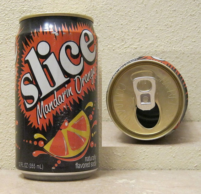 aluminum can - Mandarin Orang natural 12 Floz 355 mL flavored soca