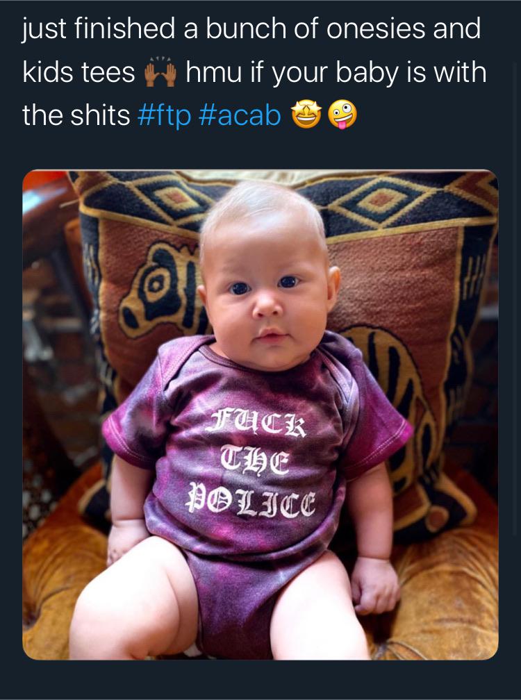 toddler - just finished a bunch of onesies and kids tees ihmu if your baby is with the shits 3 Fuck The Police