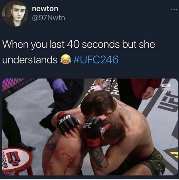 aggression - newton Nwth When you last 40 seconds but she understands & Marmor Gre
