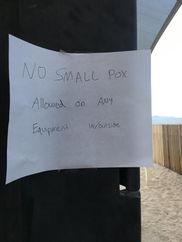 angle - No Small Pox Allowed on Any Inoutside