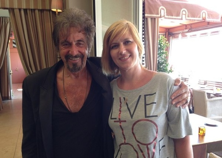 “My girlfriend’s mom met Al Pacino.”