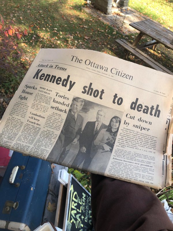 tree - The Ottawa Citizen Allack in Teras Kennedy shot to death Sparks Saturday More Rain House Tories Tories handed setback Cambodians will keep French ties Cut down by sniper ili Tut sil all