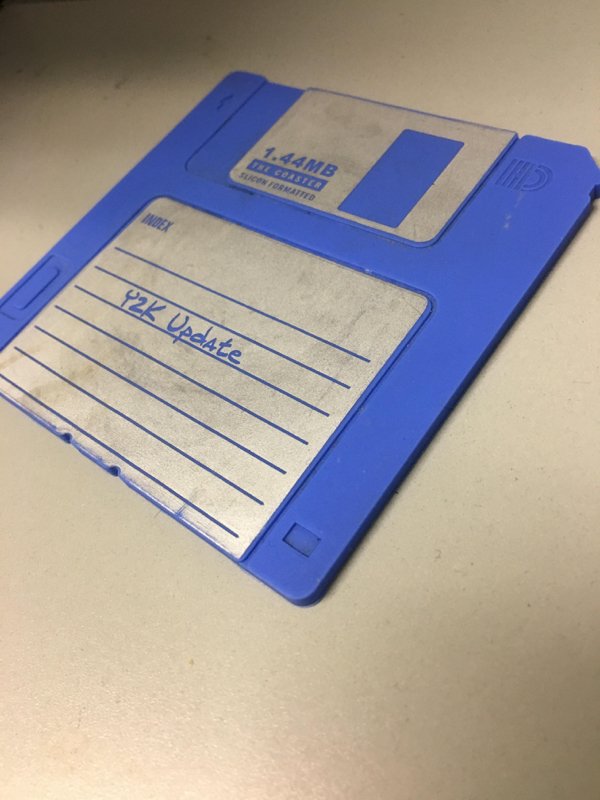 floppy disk - 1.44MB De Coaster 2K Update