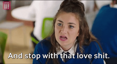 young offenders gif - And stop with that love shit.