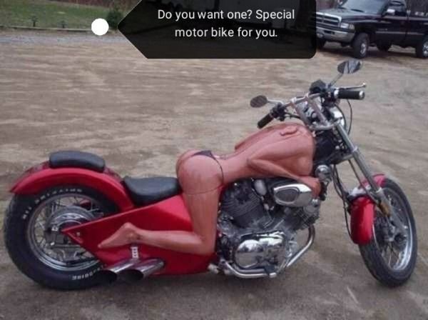 Motorcycle - Do you want one? Special motor bike for you.