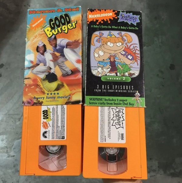 orange nickelodeon vhs tapes - Crederlo Lodeon Rugrats A Baby's Gotta Do What A Baby's Gotta Do Pood Burger Volume 2 3 Big Episodes From The EmmyWinning Series Ayyery funny movie!! Surprise! Includes 2 super heroie visits from Inside Out Boy b 0001 ile