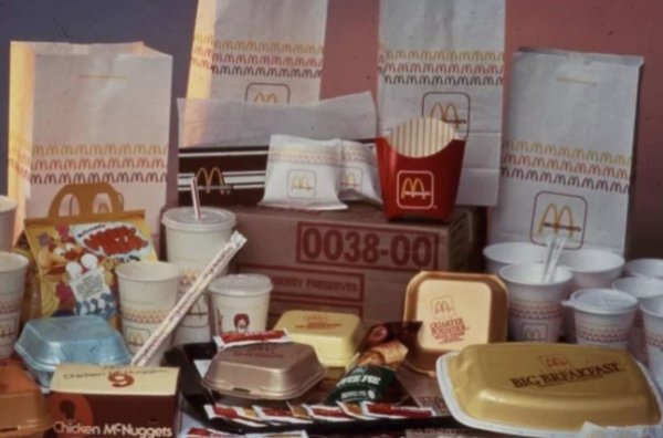 mcdonald's packaging through the years
