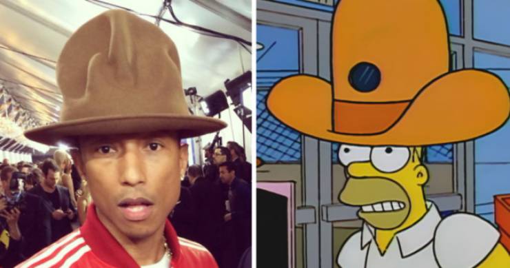 pharrell mountie hat