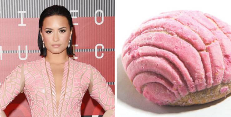 demi lovato pink dress