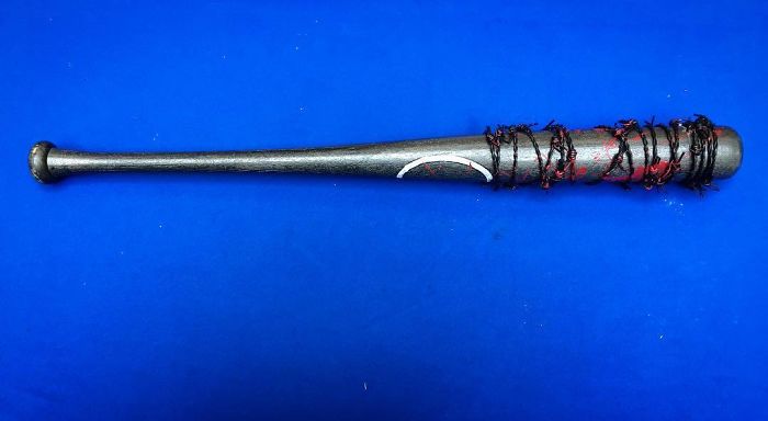 This Replica Of amcthewalkingdead’s “Lucille” Was Discovered Recently In A Carry-On Bag
