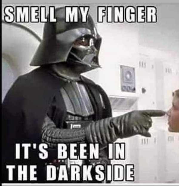 smell my finger - Smell My Finger It'S Been In The Dark Side