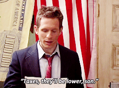 charlie always sunny dyslexia quote - Of America Doelars. Press Tohutdoo "Taxes, they'll be lower, son."