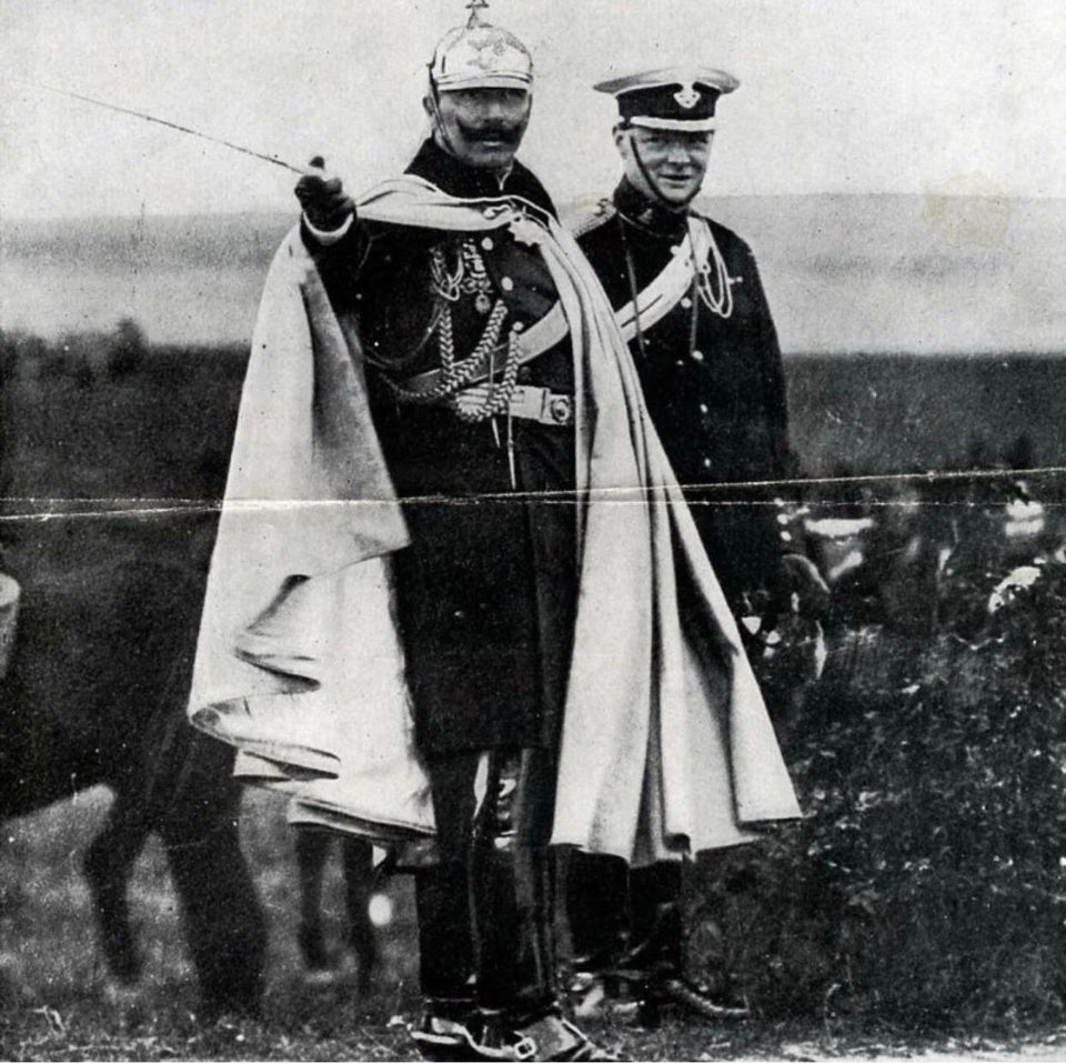 kaiser wilhelm and winston churchill