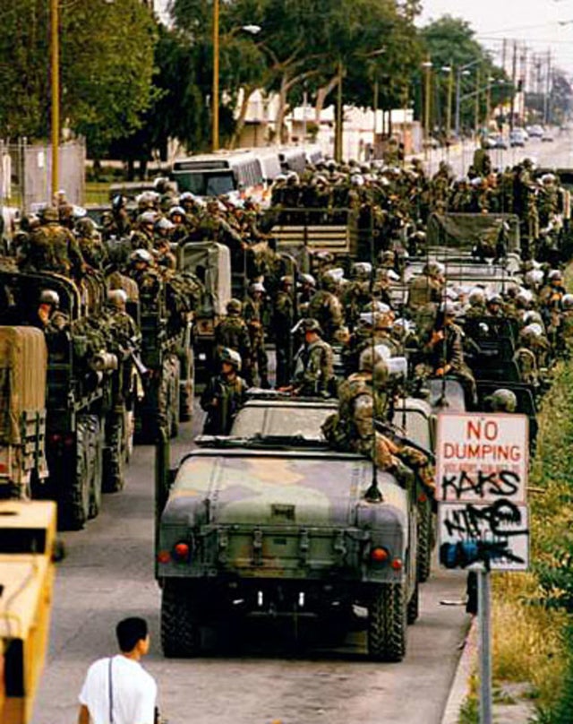 1992 la riots - No Dumping