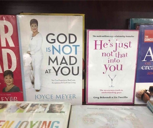 god he's just not that into you - The multimillioncopy wlationship bestseller The Concis He's just God Is Not Mad At You not that into Vou On crec and You Can Experience Red Low Acceptance & Gulbeing The excise truth to understanding guys Fyr Joyce Meyer 