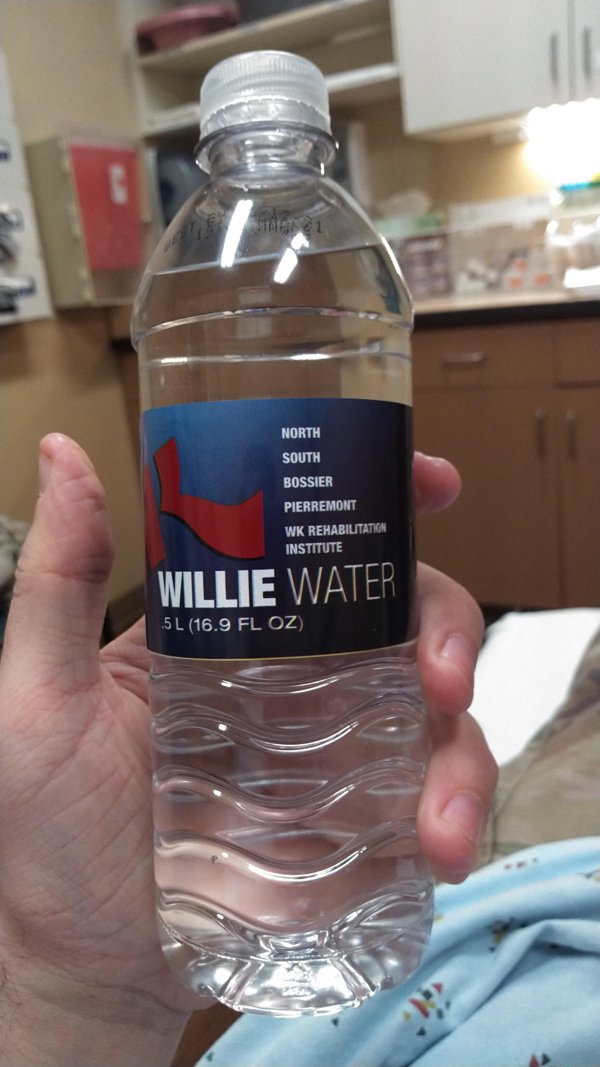 WK Rehabilitation Institute - North South Bossier Pierremont Wk Rehabilitation Institute Willie Water .5L 16.9 Fl Oz