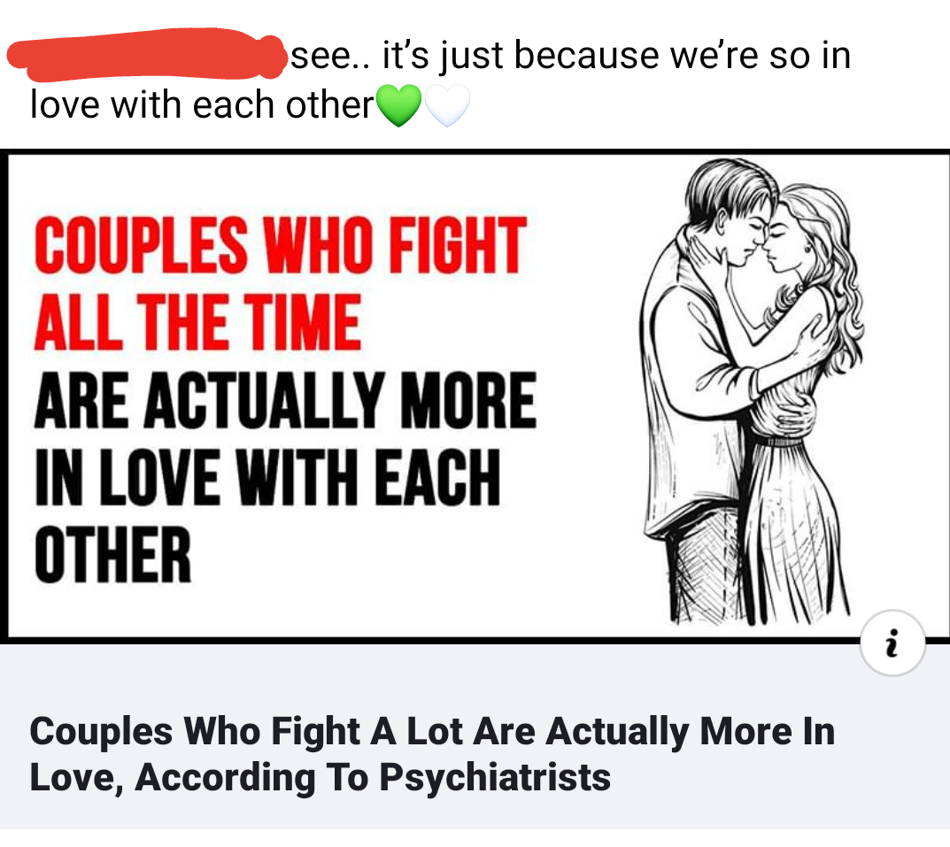 couples who fight all the time - see.. it's just because we're so in love with each other Couples Who Fight All The Time Are Actually More In Love With Each Other Couples Who Fight A Lot Are Actually More In Love, According To Psychiatrists