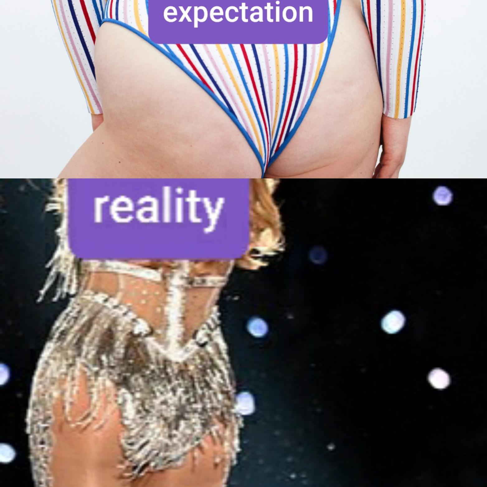 thigh - expectation reality