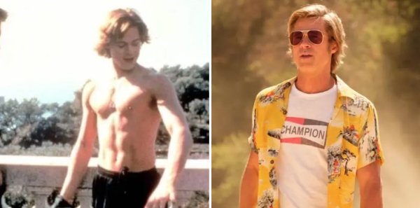 brad pitt once upon a time in hollywood - Champion