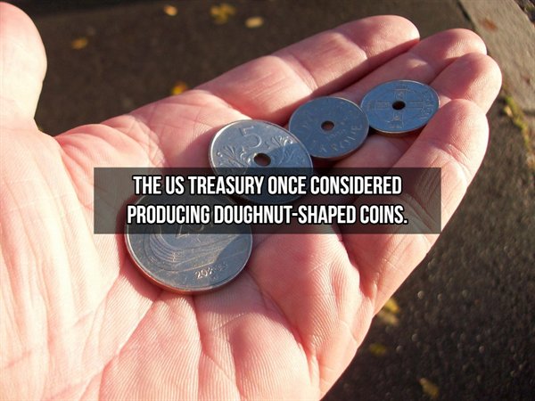 nail - The Us Treasury Once Considered Producing DoughnutShaped Coins.