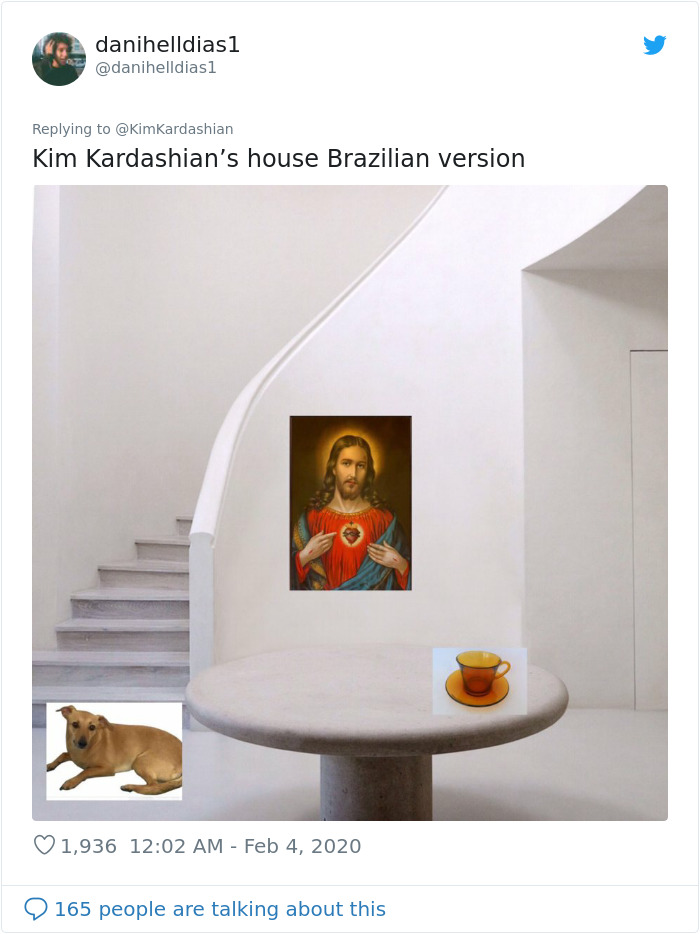 table - danihelldias1 Kardashian Kim Kardashian's house Brazilian version 1,936