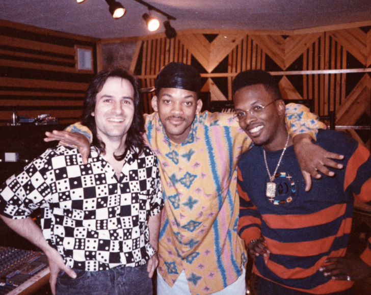 “My dad, Will Smith, and DJ Jazzy Jeff in 1991”