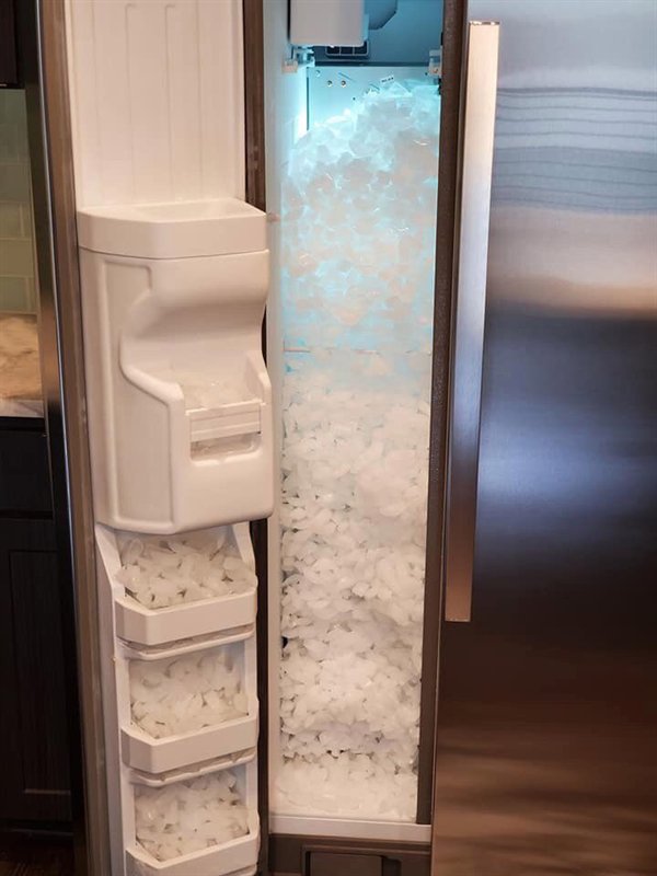 unlimited ice fridge