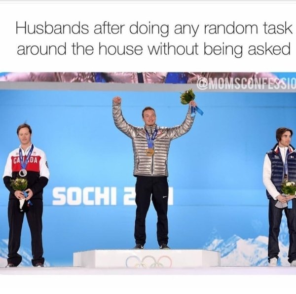 presentation - Husbands after doing any random task around the house without being asked Sochi E 1