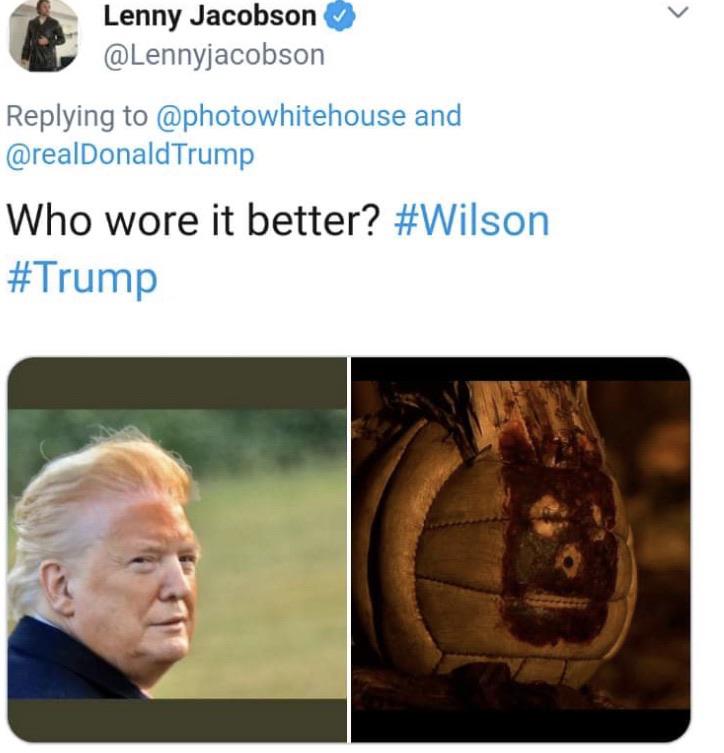 human behavior - Lenny Jacobson and Trump Who wore it better?