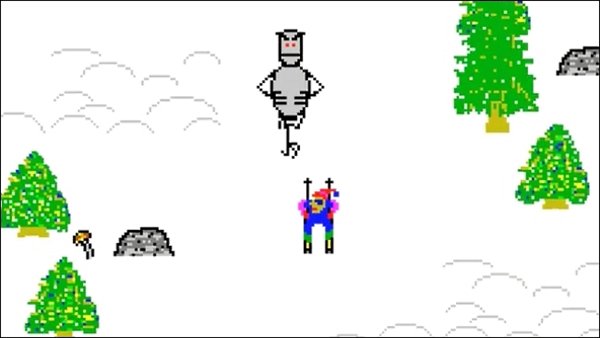 ski free game - ___