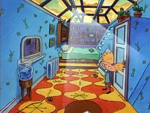 hey arnold arnold's room