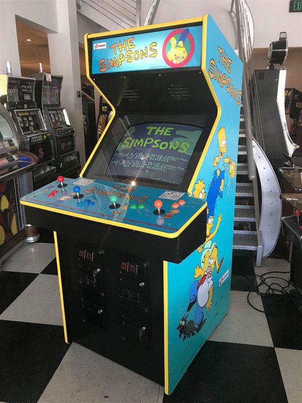 simpsons arcade machine - Simpsons The Simpsons Ws 2