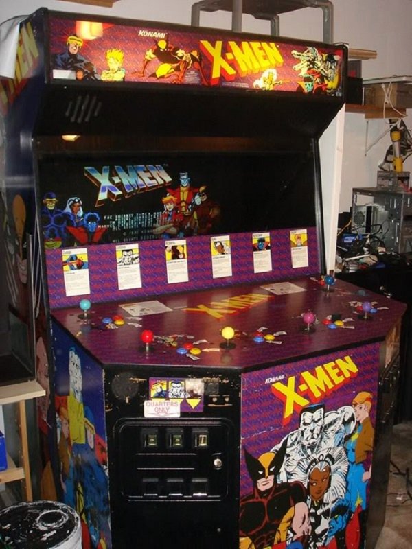 x men 6 player arcade game - Konami ho Men Couarters