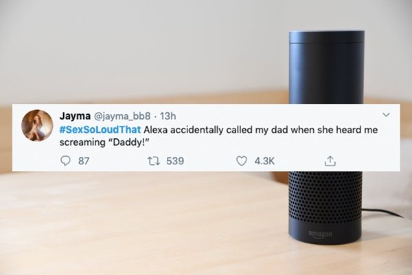 cylinder - Jayma 13h Alexa accidentally called my dad when she heard me screaming "Daddy!" 987 t2 539