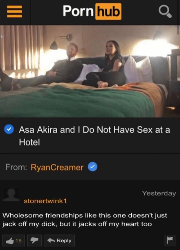 asa akira and i do not have sex at a hotel - Pornhub Asa Akira and I Do Not Have Sex at a Hotel From Ryan Creamer Yesterday stonertwink1 Wholesome friendships this one doesn't just jack off my dick, but it jacks off my heart too 215