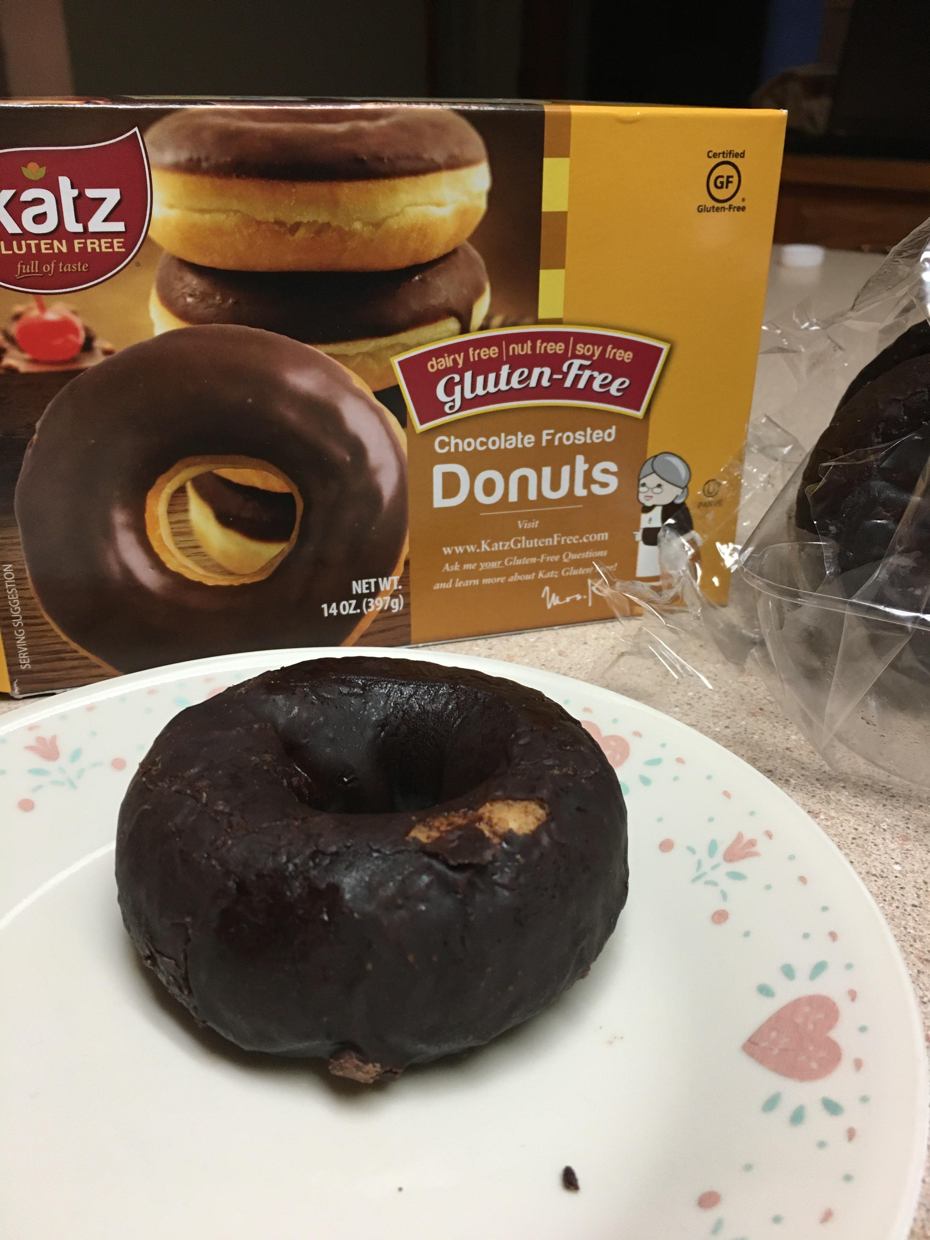 snack cake - katz Luten Free y ree GlutenFree Chocolate Frosted Donuts Netw 10.