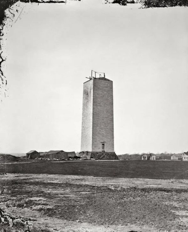 alternate angles of iconic images - monument in 1860